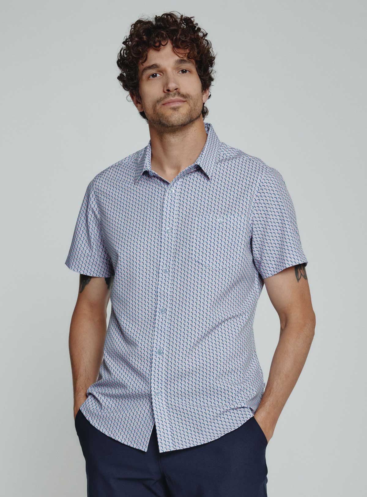 7 Diamonds: Wyrie Short Sleeve Shirt