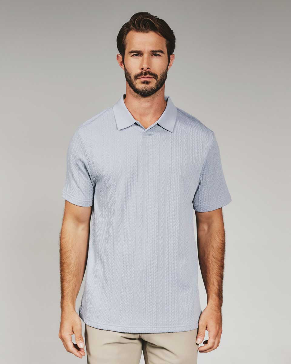 7 Diamonds: Zayne Sweater Polo - DTY BLUE