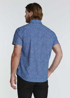 7Diamonds Sayer Short Sleeve Shirt in Navy, alternate view