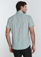 7Diamonds Sayer Short Sleeve Shirt in Sage, alternate view