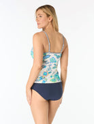 Beach House: Diamond Meadows Lexi Textured Tankini Top
