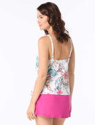 Beach House: Endless Summer Jaclyn High Neck Tiered Tankini Top