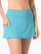 Beach House: Paloma Beach Solids Emma Pull On Swim Skort