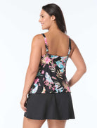 Beach House: Plus Size Endless Summer Jaclyn High Neck Tankini Top