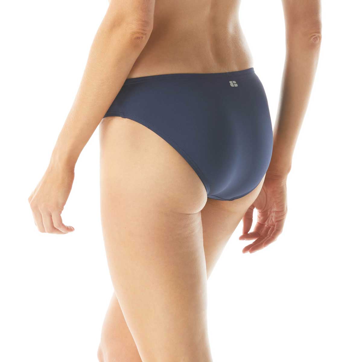 Beach House Sport: Solid Classic Bikini Bottom - ADMIRAL