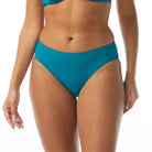 Beach House Sport: Solid Classic Bikini Bottom - LAGOON