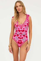 Beach Riot: One Piece Redwood Floral Akira Mio Swimsuit