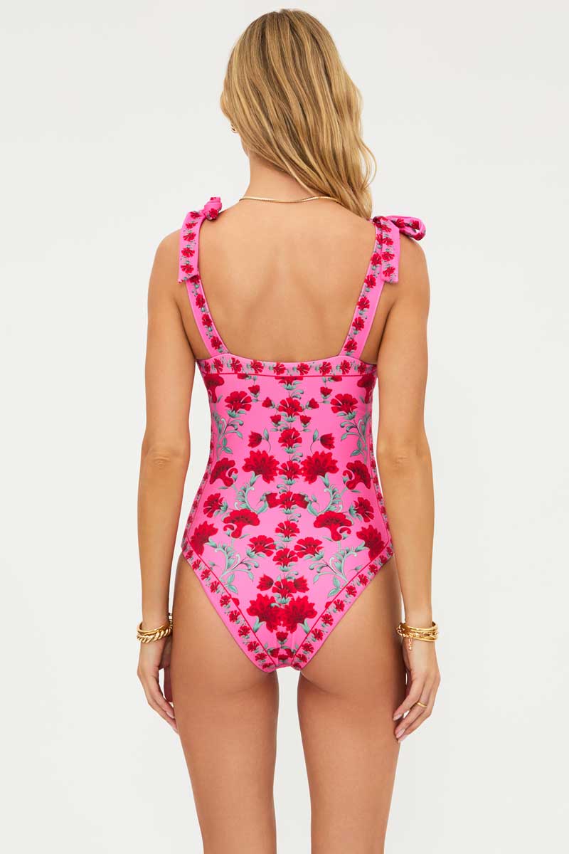 Beach Riot: One Piece Redwood Floral Akira Mio Swimsuit
