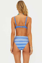 Beach Riot: Sapphire Sea Shine High Waist Bikini Bottom
