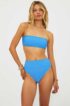 Beach Riot: Solid Highway High Waist Bikini Bottom