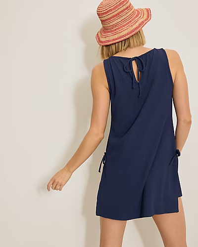 Tommy Bahama: Beachy Waves High-Neck Beach Romper