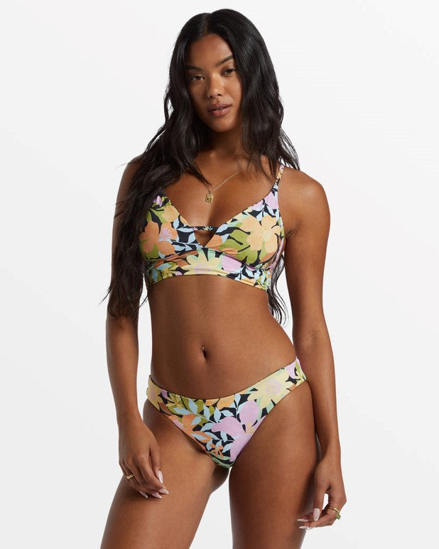 Billabong: Mas Aloha Reversible V Neck Cami Bikini Top