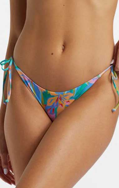 Billabong: Tropic Daze Tanga Tie Side Bikini Bottoms