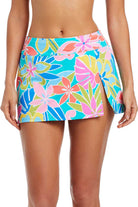 Bleu: Barcelona Bloom High Waist Skirted Bottom