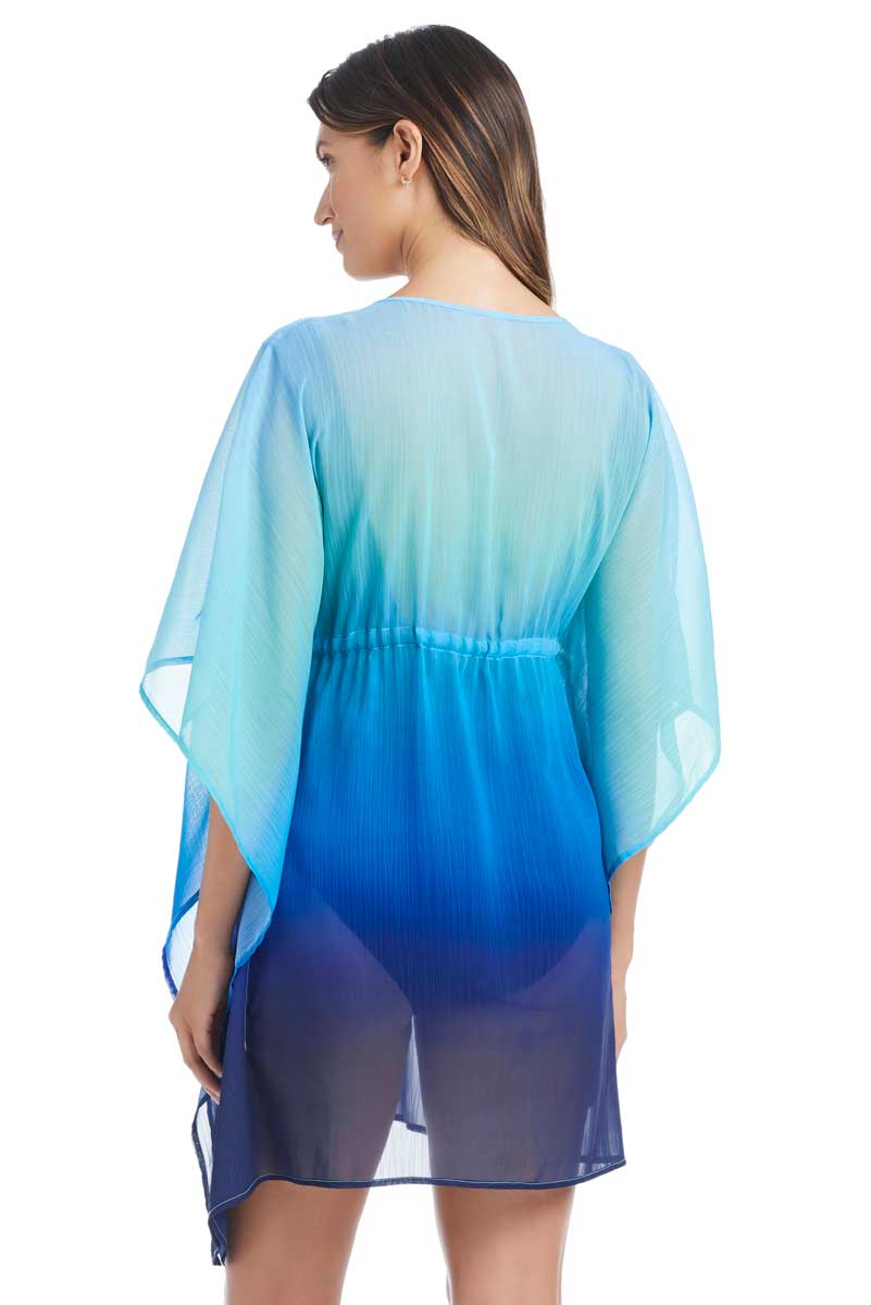 Bleu: Desert Mirage Caftan Cover Up