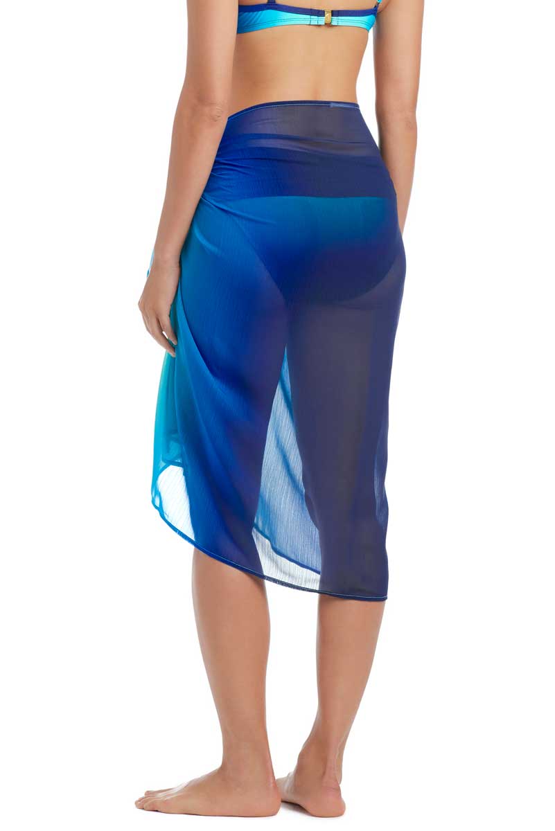 Bleu: Desert Mirage Pareo Cover Up