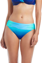 Bleu: Desert Mirage Sarong Hipster Bikini Bottom