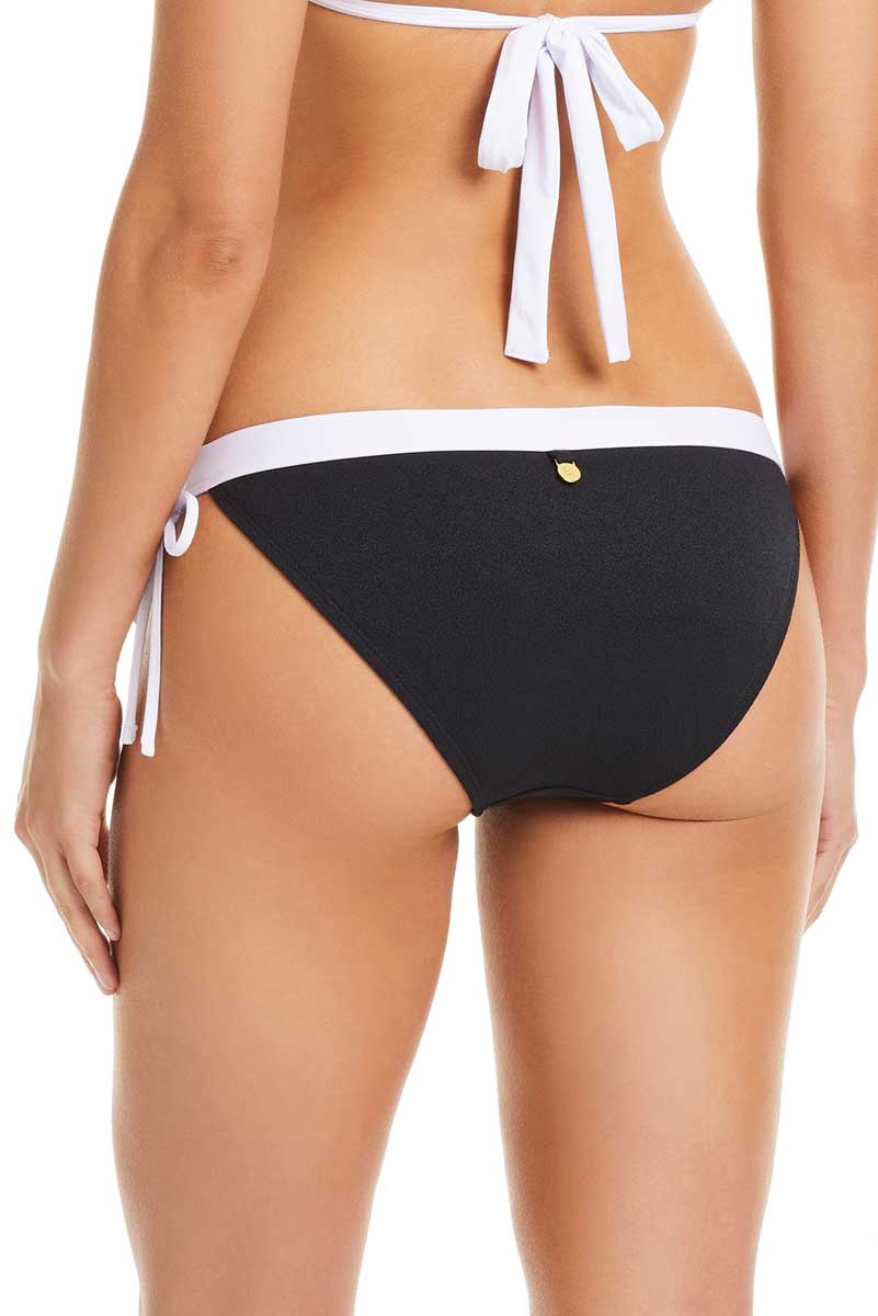 Bleu: I'M With The Band Tie Side Hipster Bikini Bottom