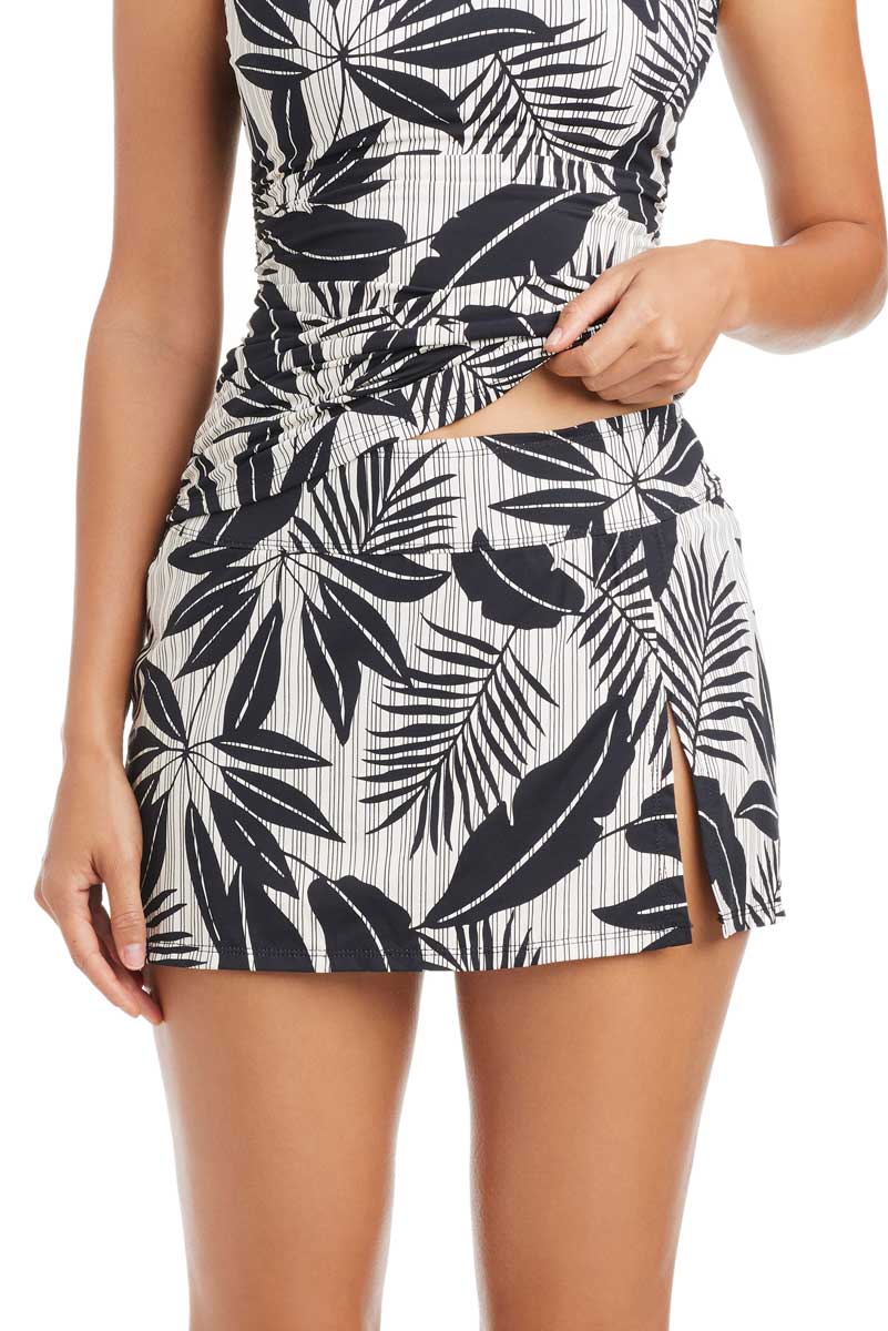 Bleu: Island Time Hgh Waist Skirted Bottom