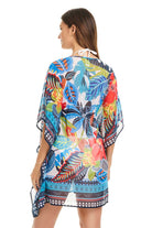Bleu: Living Is Easy Caftan Cover Up
