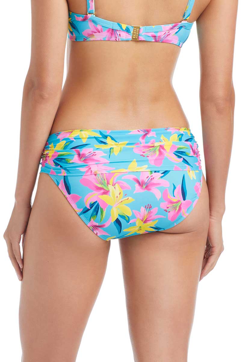 Bleu: Lush Life Sarong Hipster Bikini Bottom