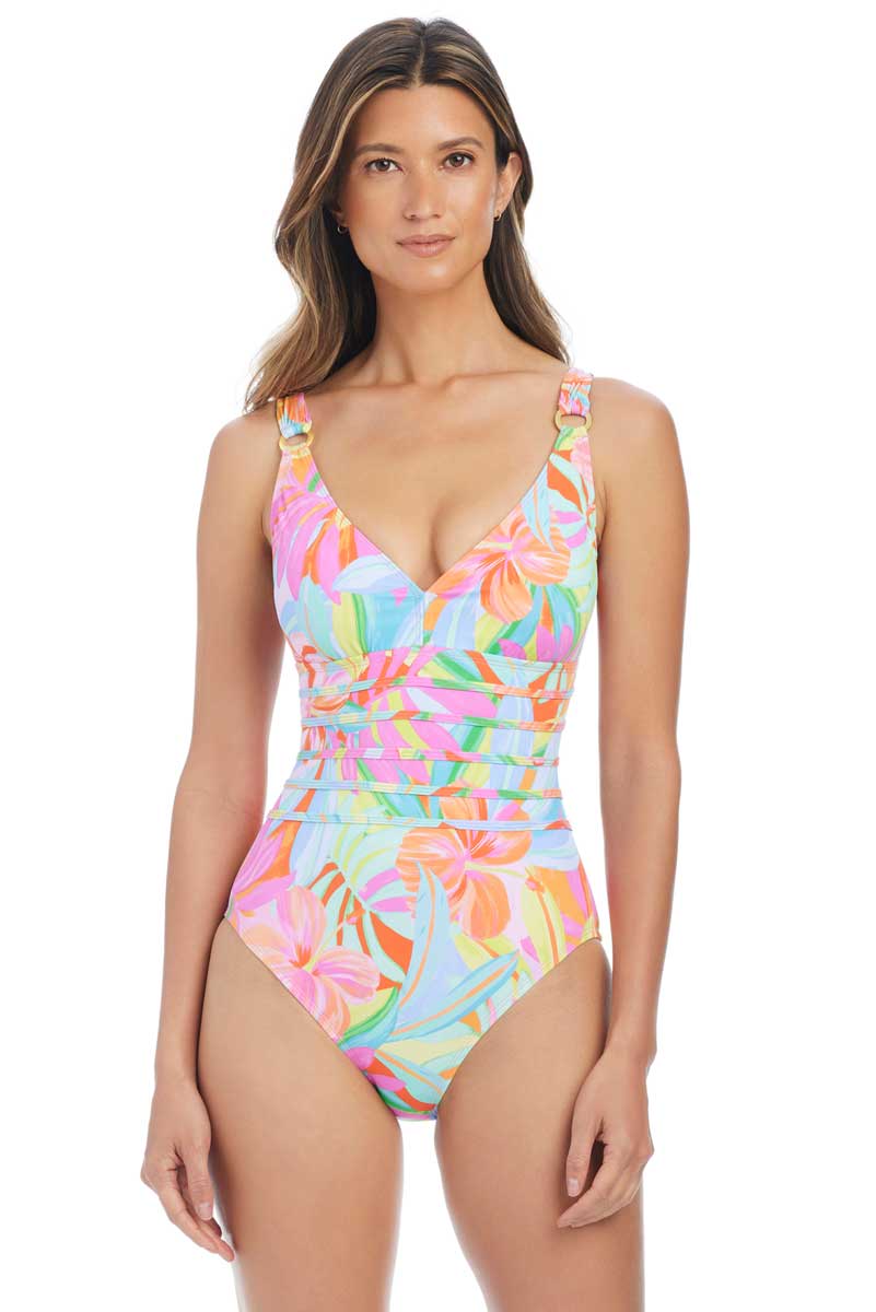 Bleu: One Piece Bellissimo Botanica Over The Shoulder Mio