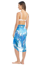 Bleu: Riviera Retreat Pareo Coverup