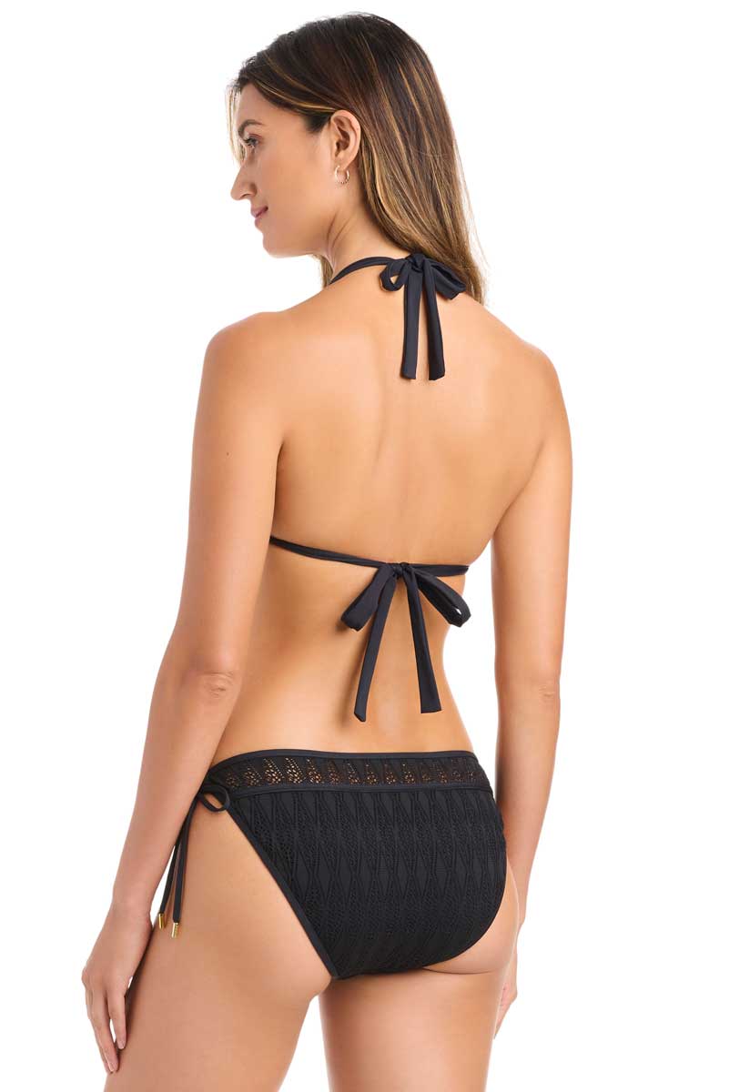 Bleu: Sunkissed Crochet Tall Triangle Bikini Top