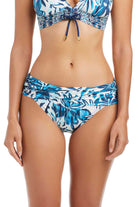 Bleu: Turning Tides Sarong Hipster Bikini Bottom
