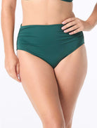 Coco Reef: Classic Solids Rollover Bikini Bottom - JASPER