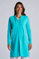 Coolibar: Cabana Long Zip-Up Hoodie Cover-Up