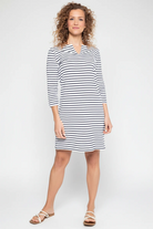 Coolibar: Oceanside 3/4 Sleeve Tunic Dress