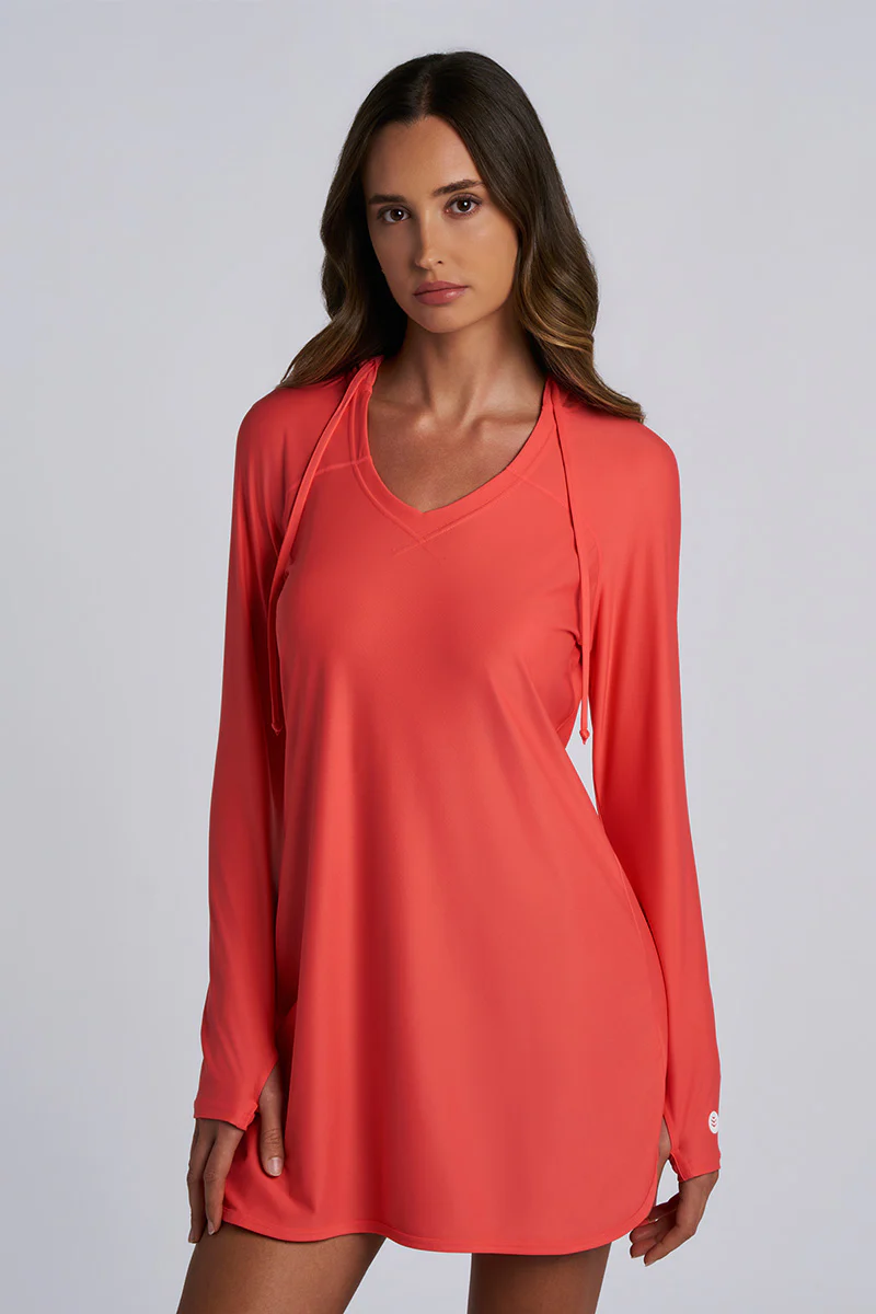 Coolibar: Seacoast Swim Cover-Up Dress