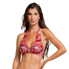 Cosita Linda: Rainforest Radiance Halter Bra Top
