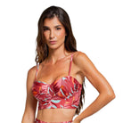 Cosita Linda: Rainforest Radiance Underwire Bustier Top