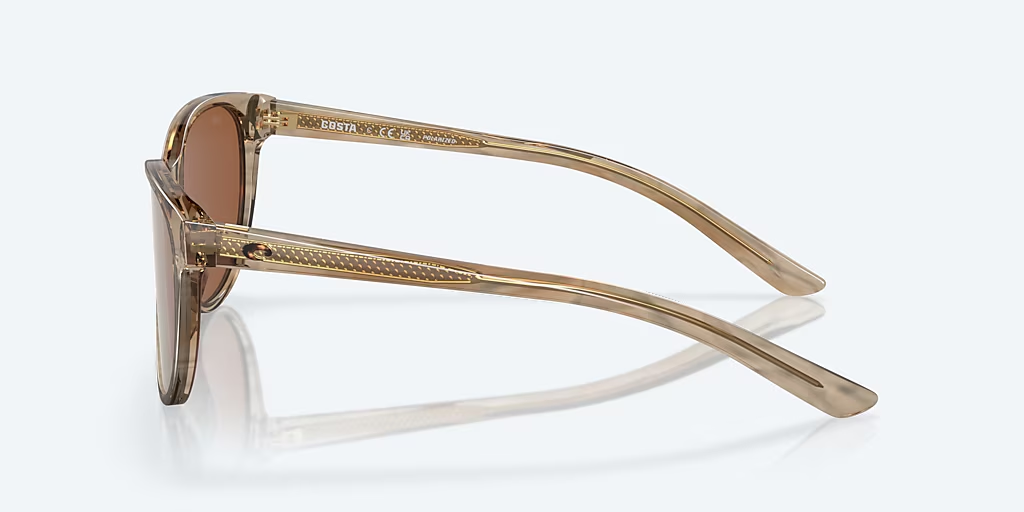 Costa: Catherine Shallows Copper Silver Mirror Polarized Glass (580G)