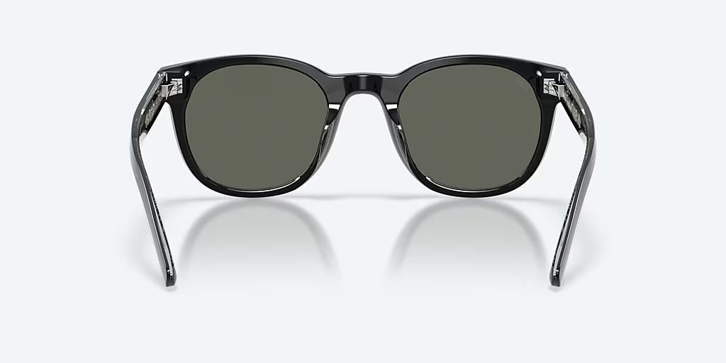 Costa: Middles Black Gray Polarized Glass (580G)