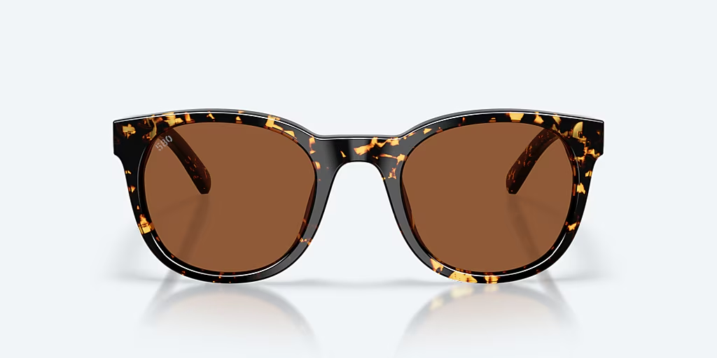Costa: Middles Tortoise Copper Polarized Glass (580G)