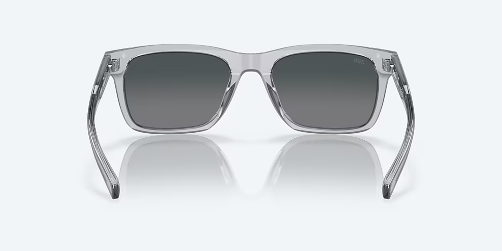 Costa: Tybee Shiny Light Crystal Gray Gray Gradient Polarized Glass (580G)