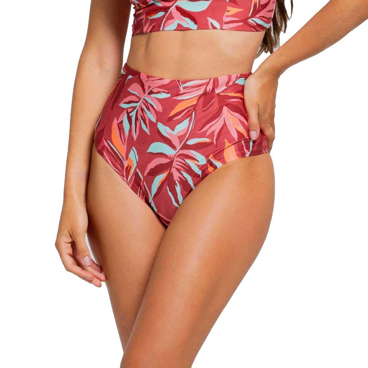 Costia Linda: Rainforest Radiance High Waisted Bottom
