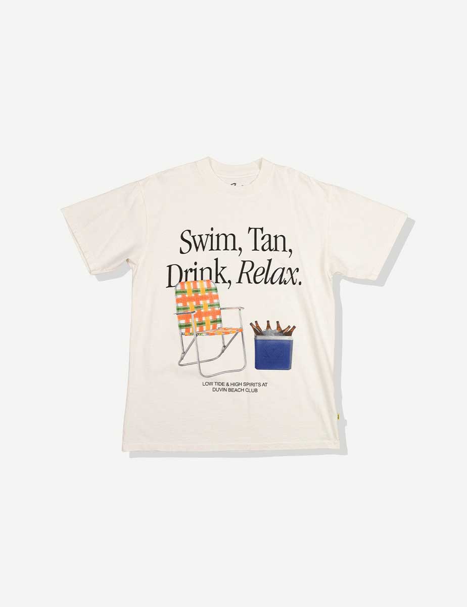 Duvin: Swim Tan Relax Short Sleeve Tee