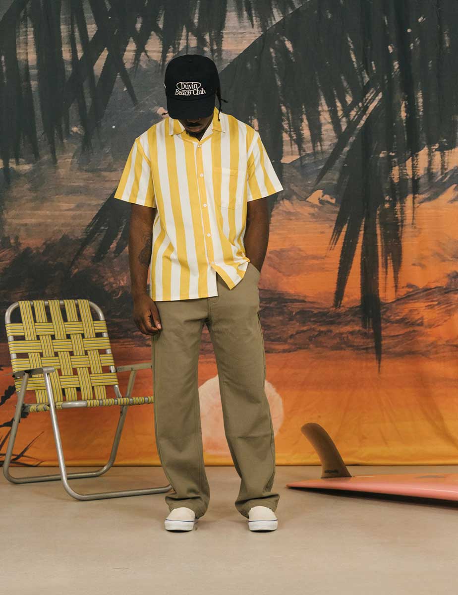Duvin: Travel Stretch Button-Up Shirt