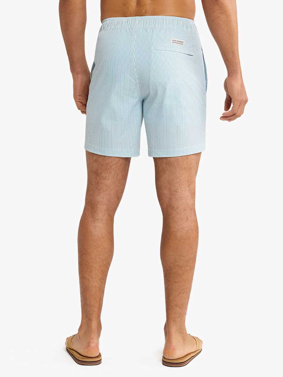 Fair Harbor: Bayberry Seersucker Trunk