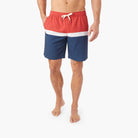 Fair Harbor: The Anchor Red Colorblock Volley 