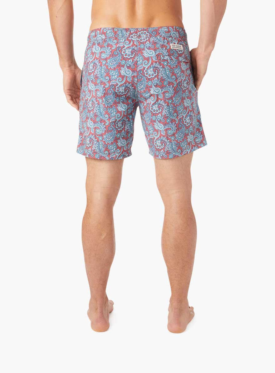 Fair Harbor: The Bayberry Red Paisley Volley 