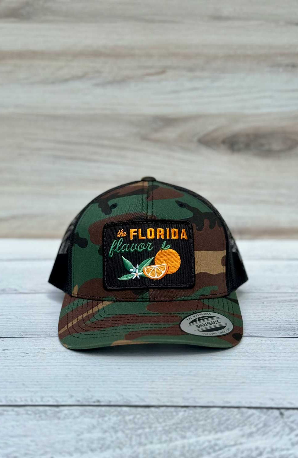 Florida Flavor:  Orange Grove Camo Hat