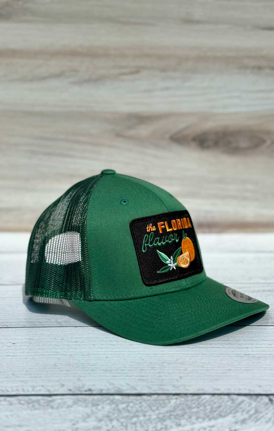Florida Flavor: Orange Grove Green Hat