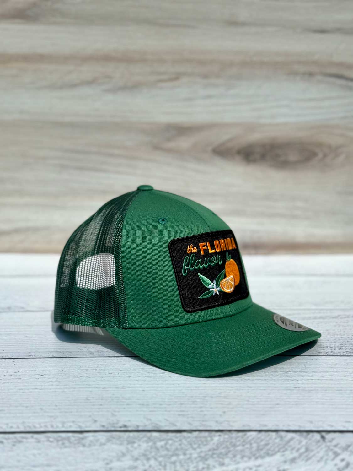 Florida Flavor: Orange Grove Green Hat