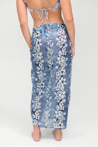 Frankies Bikinis: Blue Lei Alessia Cotton Sarong