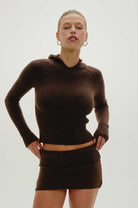 Frankies Bikinis: Briar Cloud Knit Skort